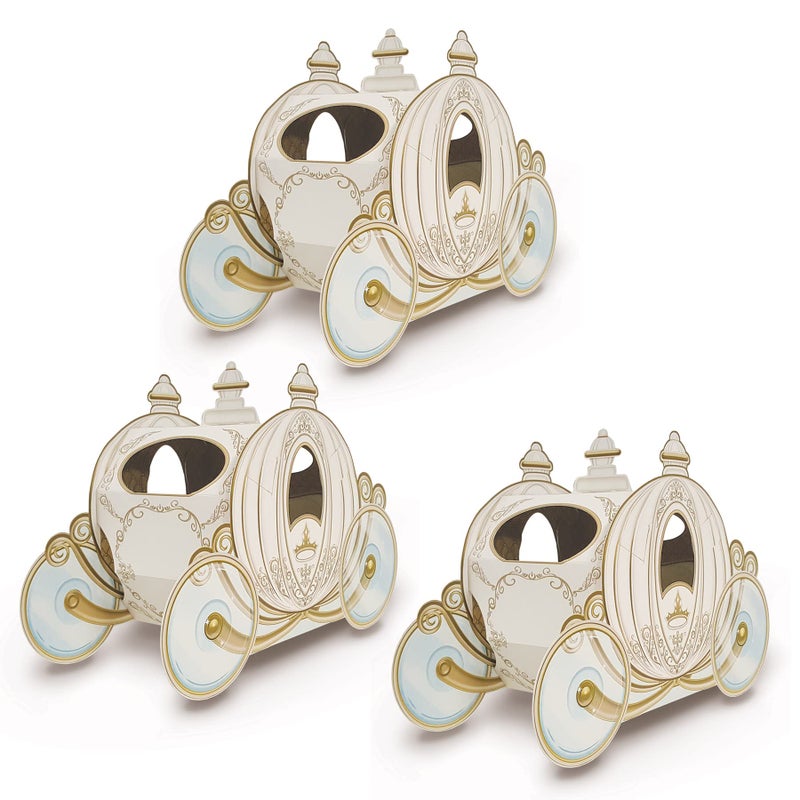 Beistle 3-D Carriage Centerpiece Pack of 3 - Image 1